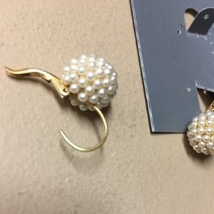 Multi-Pearl Drop Earrings